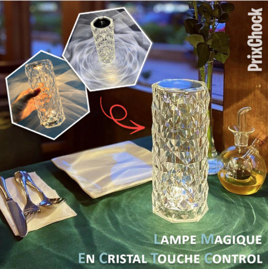Bezprzewodowo ładowana kryształowa lampa magiczna / sterowanie kluczem