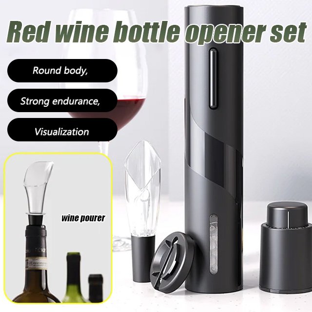 🍾Wielofunkcyjny elektryczny otwieracz do butelek wina