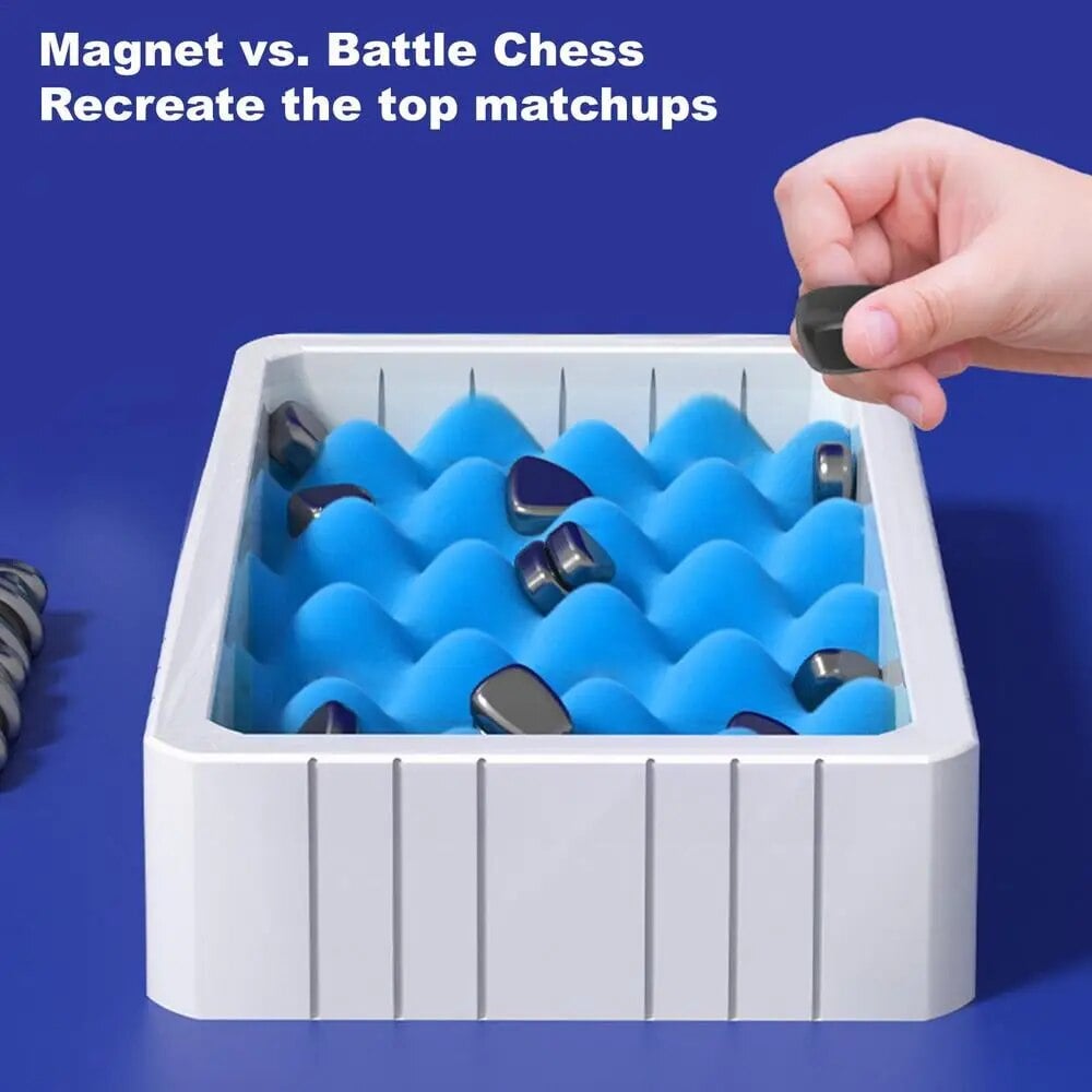 【🎅Świąteczna oferta przedsprzedaży】 🔥 Magnetyczna gra w szachy 3.0