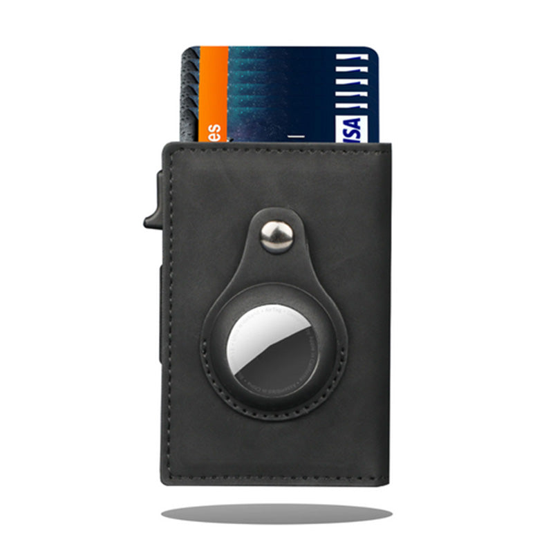 Zgubiony i znaleziony portfel z wieloma kieszeniami na karty kredytowe