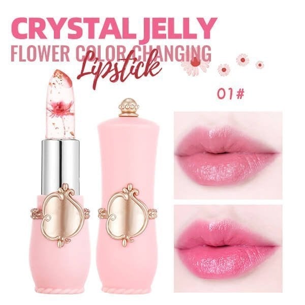 Pomadka Crystal Jelly Flower zmieniająca kolor