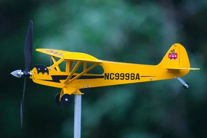 Piper J3 Cub Samolot Weathervane - Prezenty dla miłośników latania