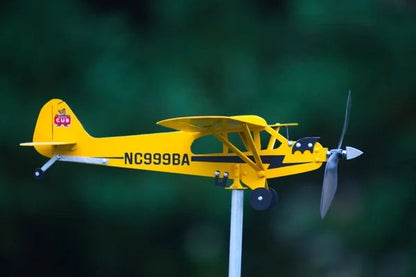 Piper J3 Cub Samolot Weathervane - Prezenty dla miłośników latania