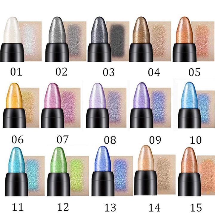 15 kolorów wodoodporny cień do powiek w ołówku