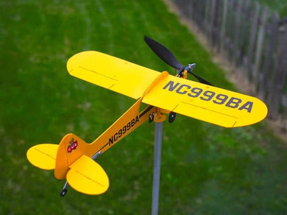 Piper J3 Cub Samolot Weathervane - Prezenty dla miłośników latania