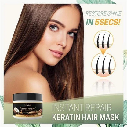 【🎉KUP 2 I 1 GRATIS】ShinyHair Natychmiastowa keratynowa maska naprawcza do włosów