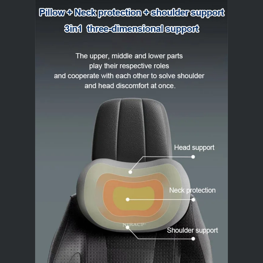 [Kreatywny prezent] Poduszka na szyję i talię z zagłówkiem samochodowym 2.89