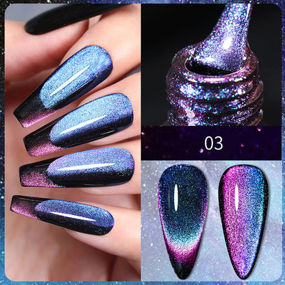 🎁Wykwintny prezent🎁 - 💅lakier do paznokci Super Galaxy Cat's Eye✨✨✨